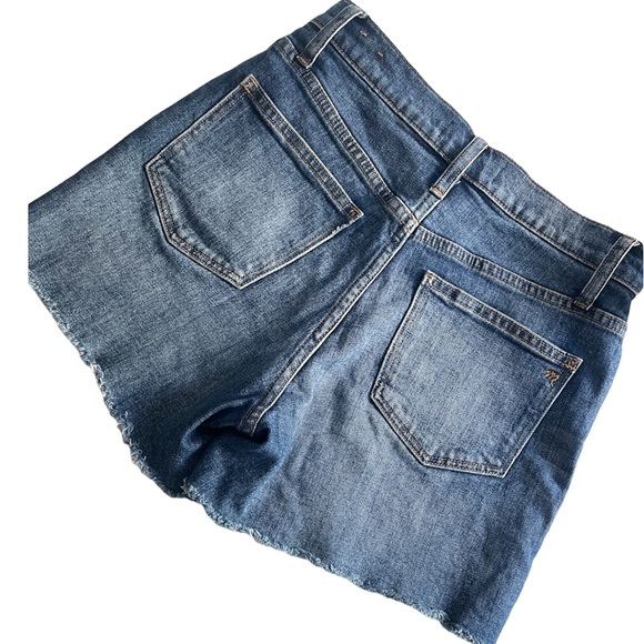 Madewell high rise denim shorts in Glenoak wash cut off edition size 25 - Picture 6 of 6